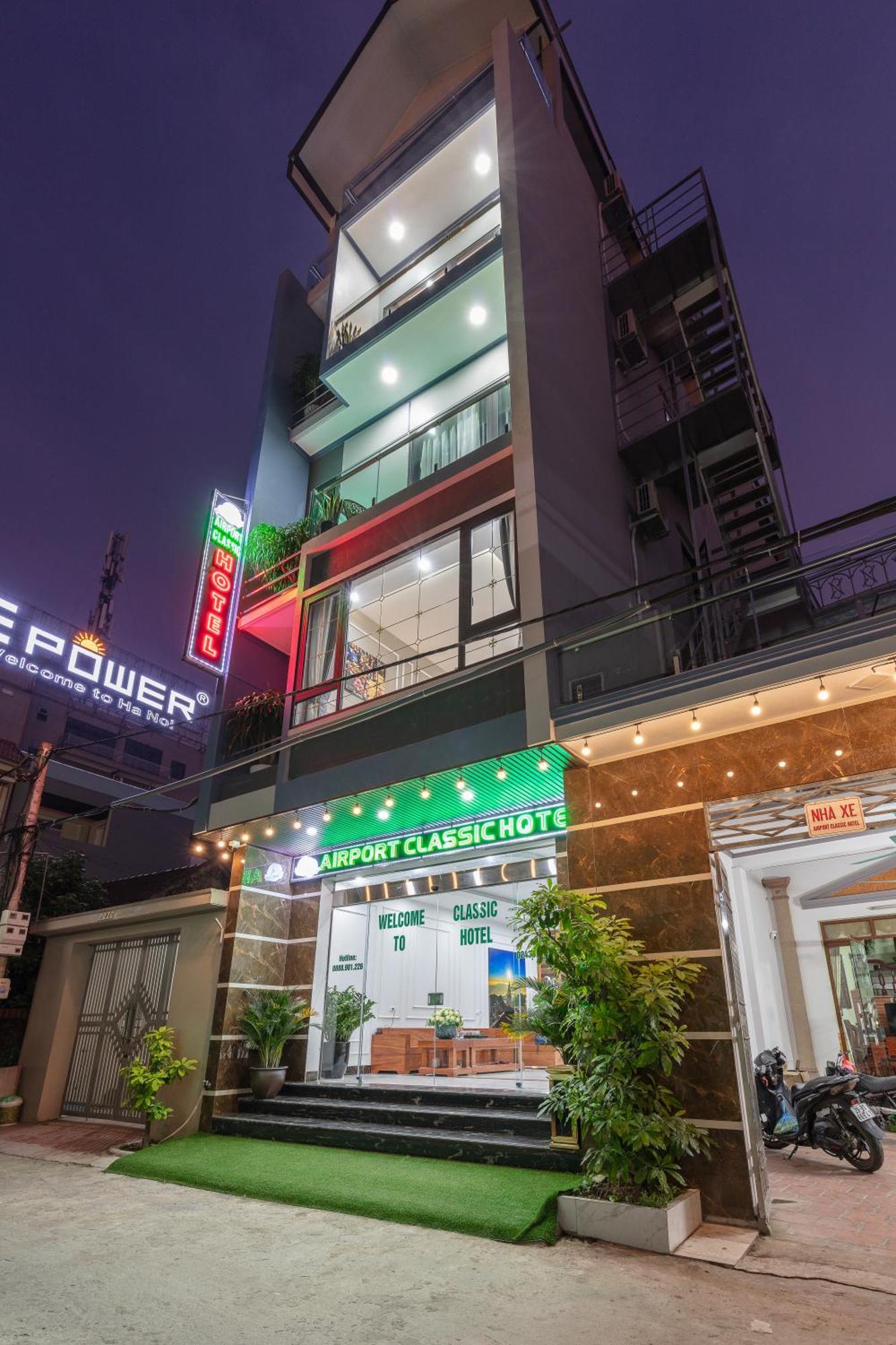 机场经典旅游酒店 河内 外观 照片